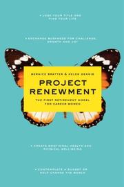 Cover of Project renewment by Bernice Bratter