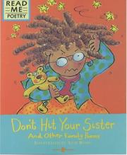 Cover of Don't Hit Your Sister (Read Me: Poetry) by S. Ellis