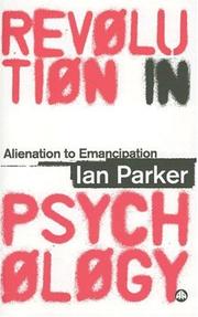 Front cover of Revolution in Psychology by Ian Parker
