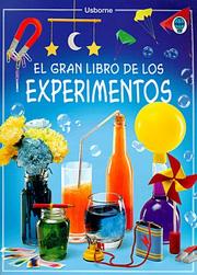 Cover of El Gran Libro De Los Experiementos/Big Book of Experiments by Alastair Smith