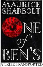 Front cover of One of Ben's by Maurice Shadbolt
