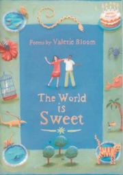 Front cover of The World Is Sweet by Valerie Bloom
