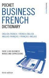 Front cover of Pocket Business French Dictionary by P.H. Collin