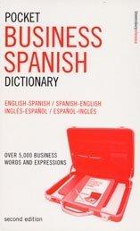 Front cover of Pocket Business Spanish Dictionary by Kathy Rooney