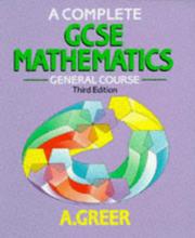 Cover of A Complete GCSE Mathematics by A. Greer