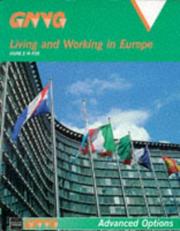 Front cover of Living and Working in Europe (Gnvq Advanced Options) by Anne Fox
