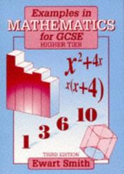 Cover of Examples in Mathematics for GCSE by Ewart Smith