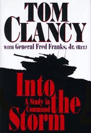 Cover of Into the storm by Tom Clancy