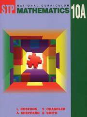 Front cover of STP National Curriculum Mathematics by L. Bostock