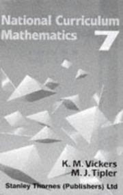 Cover of New National Curriculum Mathematics by K.M. Vickers