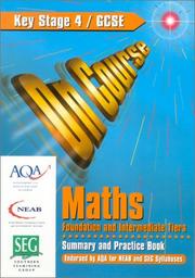 Front cover of On Course for Gcse Maths Foundation and Intermediate Tiers (On Course) by Paul Metcalf
