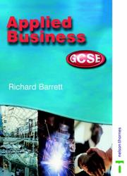 Cover of Applied Business GCSE by Richard Barrett