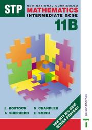 Front cover of STP National Curriculum Mathematics 11B by L. Bostock