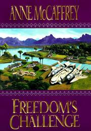 Cover of Freedom's challenge by Anne McCaffrey