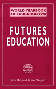 Front cover of WORLD YEARBOOK OF EDUCATION 1998 by Hicks & Slaught