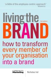Cover of Living the Brand by Nicholas Ind