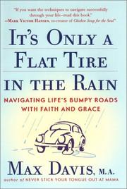 Cover of It's only a flat tire in the rain by Max Davis
