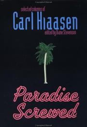 Front cover of Paradise Screwed by Carl Hiaasen