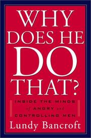 Cover of Why does he do that? by Lundy Bancroft