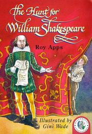 Cover of The hunt for Shakespeare by Roy Apps