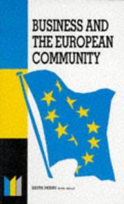 Cover of Business and the EC (Made Simple) by K. Perry