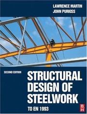 Front cover of Structural design of steelwork to EN 1993 and EN 1994 by L. H. Martin