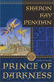 Front cover of Prince of darkness by Sharon Kay Penman
