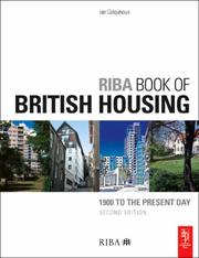 Front cover of RIBA Book of British Housing by Ian Colquhoun