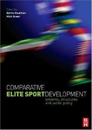 Cover of Comparative elite sport development by Barrie Houlihan