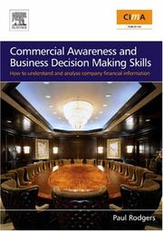 Front cover of Commercial awareness and business decision-making skills by Paul Rodgers