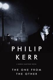 Front cover of The One from the Other by Philip Kerr
