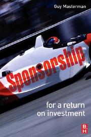 Cover of Sponsorship by Guy Masterman