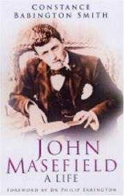 Cover of John Masefield by Constance Babington Smith