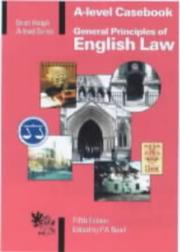 Cover of General Principles of English Law ('A' Level) by P.A. Read