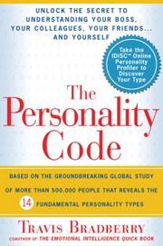 Cover of The Personality Code by Travis Bradberry