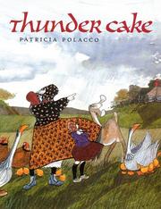 Cover of Thunder Cake by Patricia Polacco