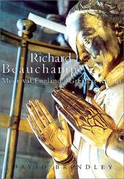 Cover of Richard Beauchamp by David Brindley