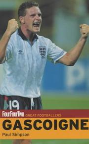 Front cover of Paul Gascoigne ("FourFourTwo" Great Footballers) by Paul Simpson