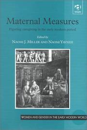 Cover of Maternal measures by Naomi J. Miller