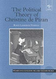 Front cover of The Political Theory of Christine De Pizan (Women and Gender in the Early Modern World) (Women and Gender in the Early Modern World) (Women and Gender in the Early Modern World) by Kate Langdon Forhan