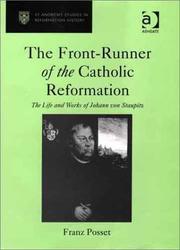 Front cover of The Front-Runner of the Catholic Reformation by Franz Posset