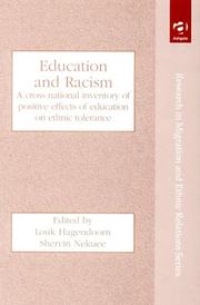 Front cover of Education and racism by A. Hagendoorn