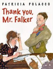 Cover of Thank you, Mr. Falker by Patricia Polacco