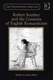 Front cover of Robert Southey And the Contexts of English Romanticism by Lynda Pratt