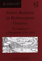 Front cover of Infant Baptism In Reformation Geneva by Karen E. Spierling