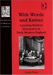 Front cover of With Words and Knives by Lynda Payne