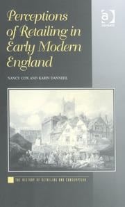 Front cover of Perceptions of Retailing in Early Modern England by Nancy Cox