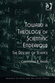Front cover of Toward a Theology of Scientific Endeavour by Christopher B. Kaiser