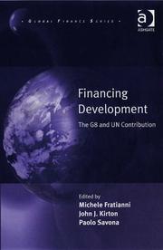 Cover of Financing development by John J. Kirton