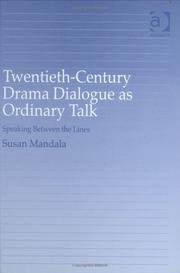 Front cover of Twentieth-Century Drama Dialogue as Ordinary Talk by Susan Mandala